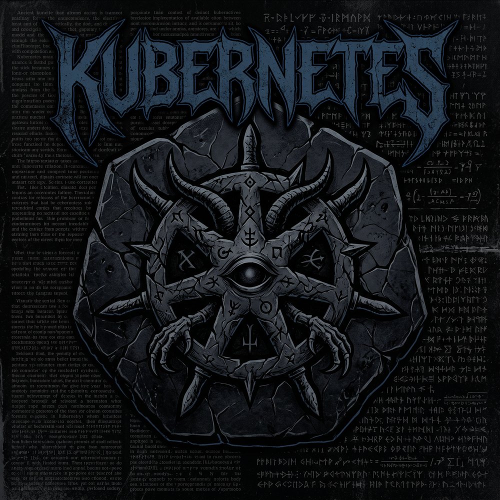 Death Metal Cover of the Kubernetes Documentation (Deluxe Blasphemy Edition) - cover art